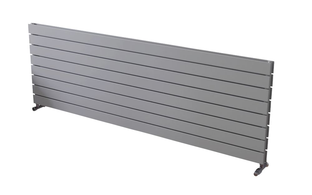 Image of Ximax Oceanus Designer Radiator 595mm x 1800mm Silver 5922BTU 