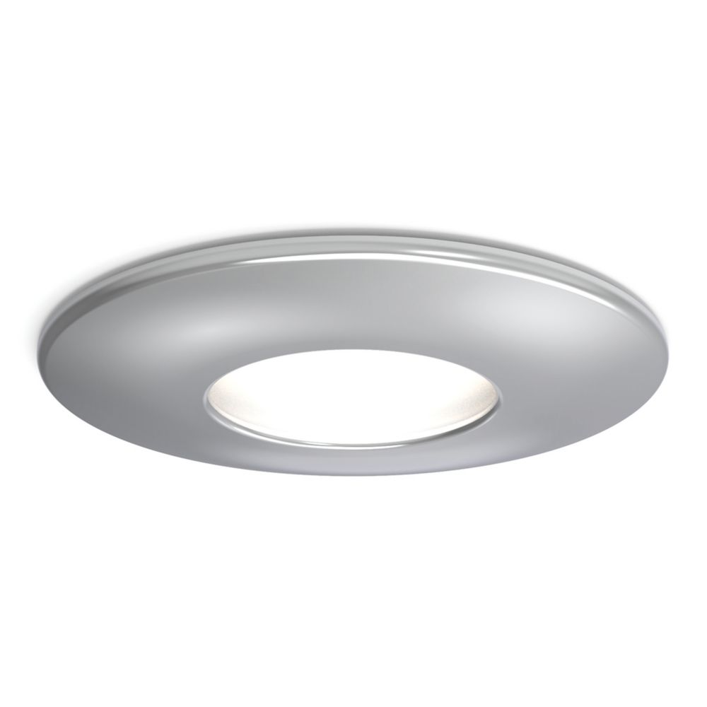 Image of 4lite Fixed Fire Rated Downlight Chrome 30 Pack 