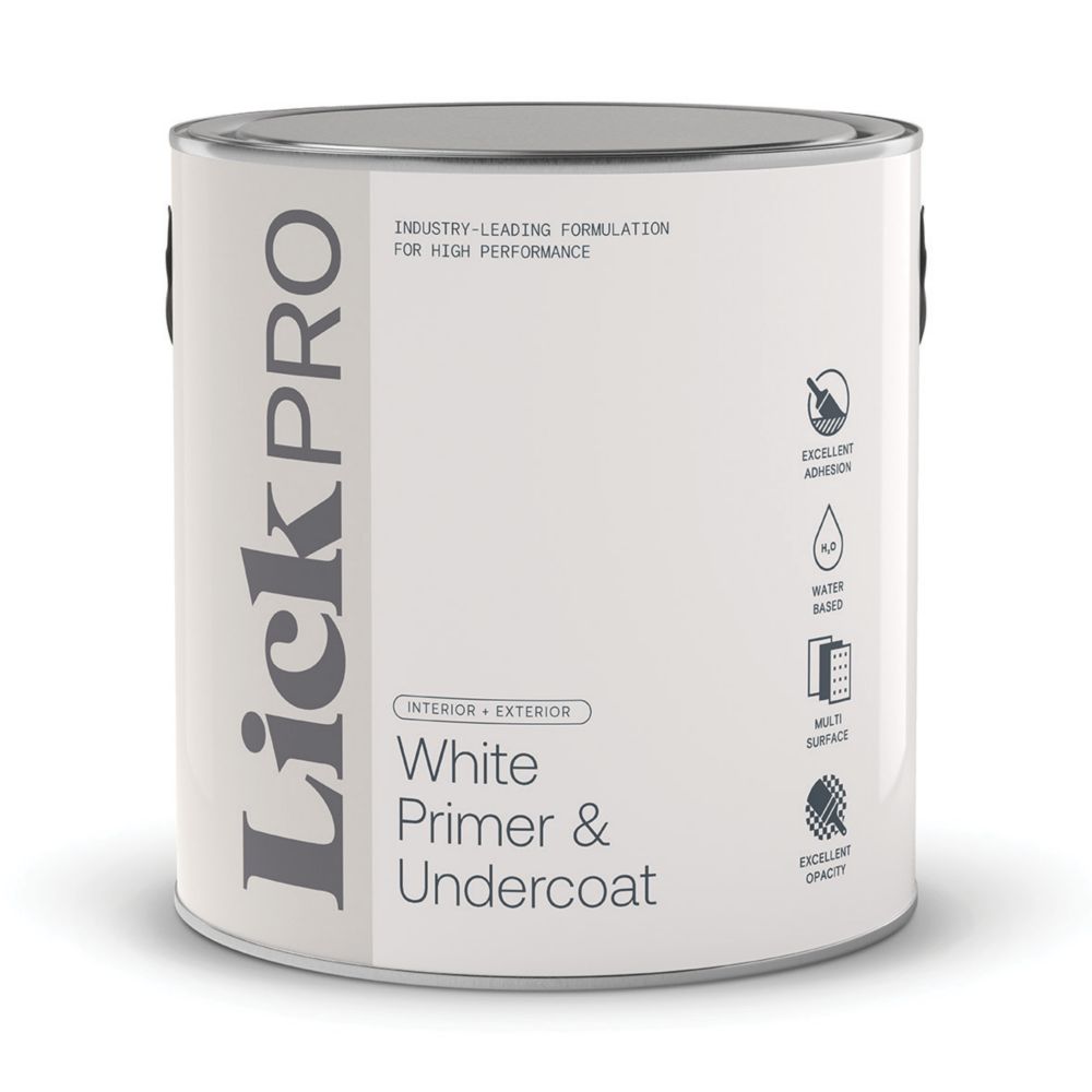 Image of LickPro Interior Primer & Undercoat 2.5Ltr 