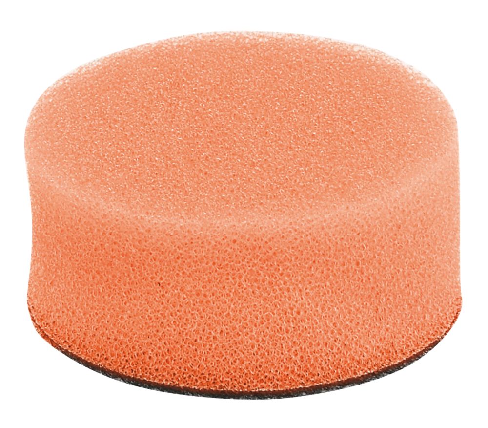Image of Flex Medium Coarse Polishing Sponge 40mm Orange 2 Pack 