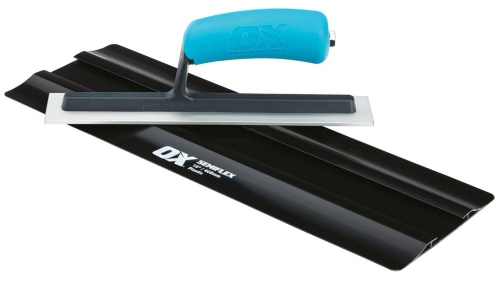 Image of OX Pro Semi Flex Plastic Trowel 16" x 5 1/2" 