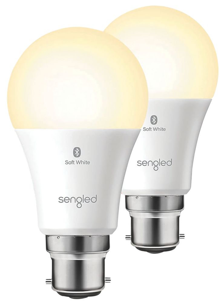 Image of Sengled B11-U31 BC A60 LED Smart Light Bulb 8.8W 806lm 2 Pack 