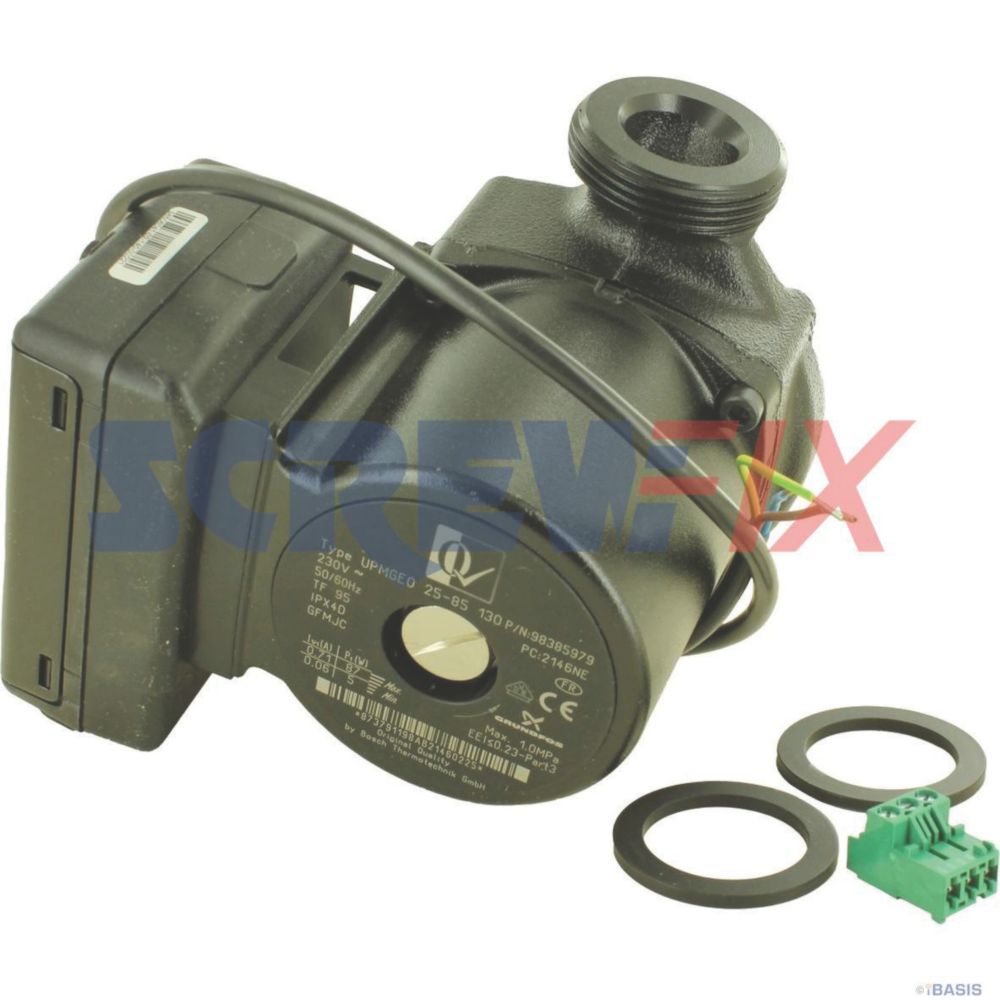 Image of Worcester Bosch 7736700081 PUMP 25-85 130 UPM GEO 