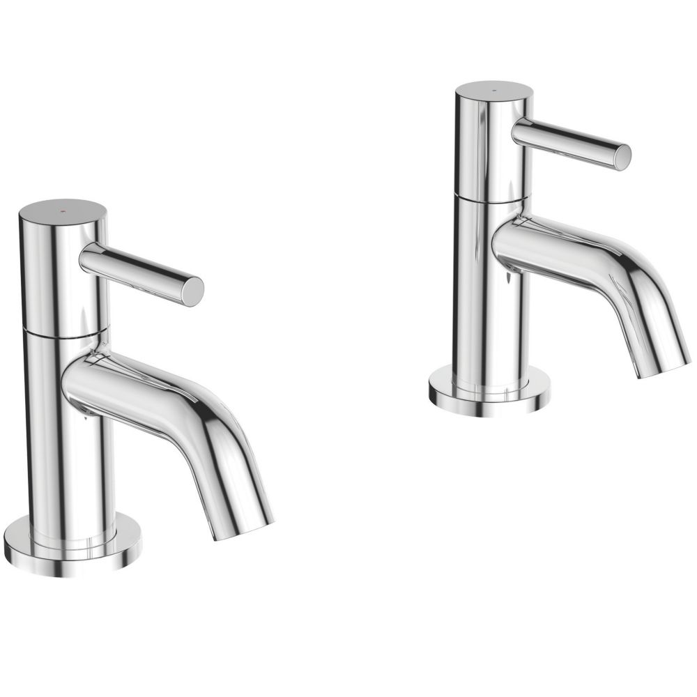 Image of Ideal Standard Ceraline Basin Pillar Taps Chrome 