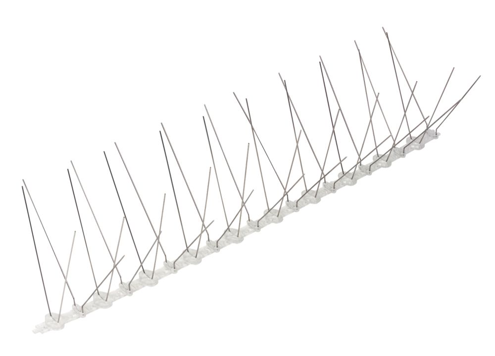 Image of Pest-Stop Stainless Steel Bird Spikes 500mm 10 Pack 