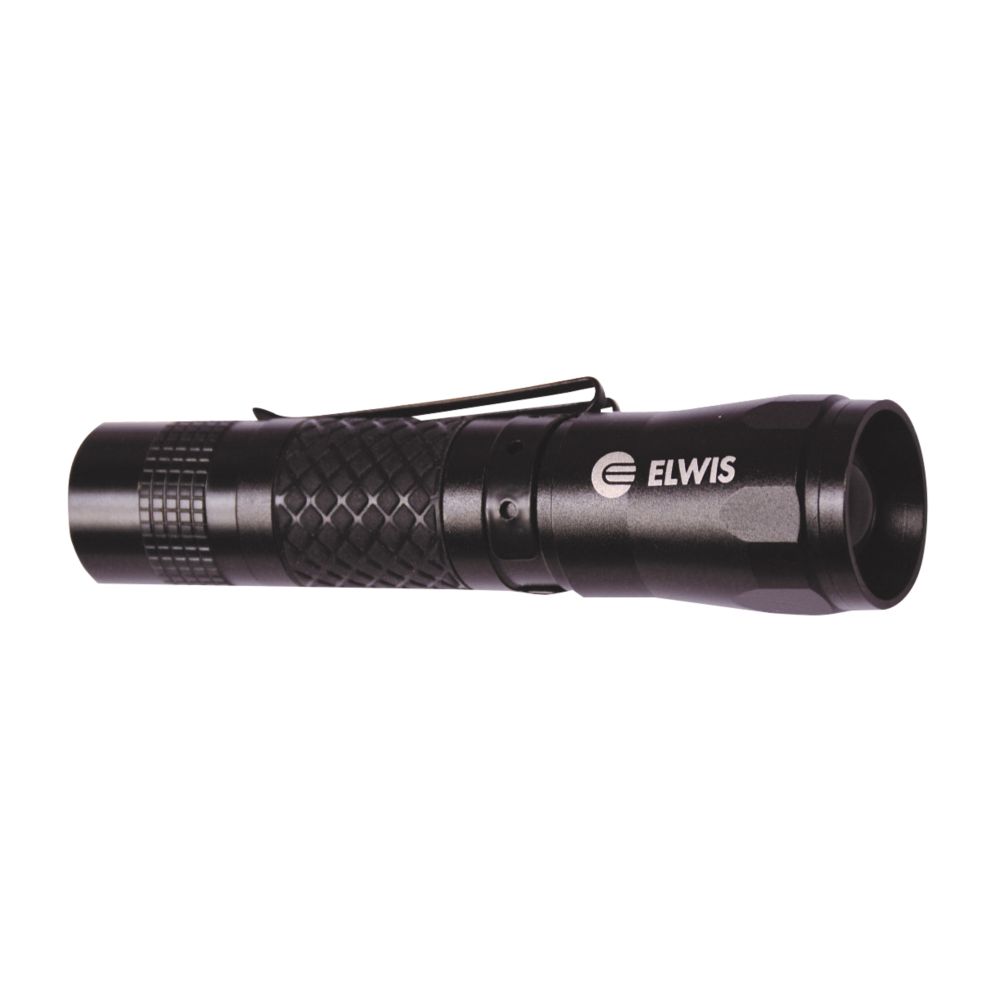 Image of Elwis Focus P60 LED Aluminium Torch Black 70lm 