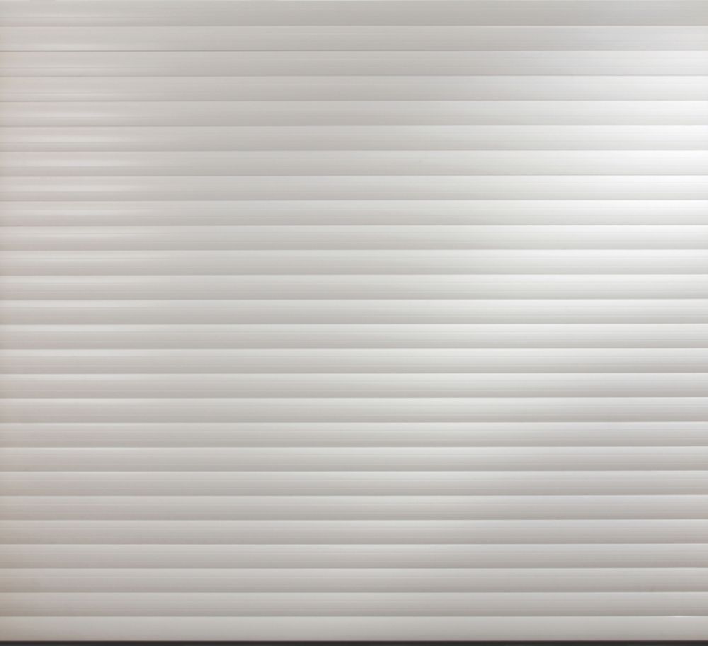 Image of Gliderol 7' 9" x 7' Insulated Aluminium Electric Roller Garage Door White 