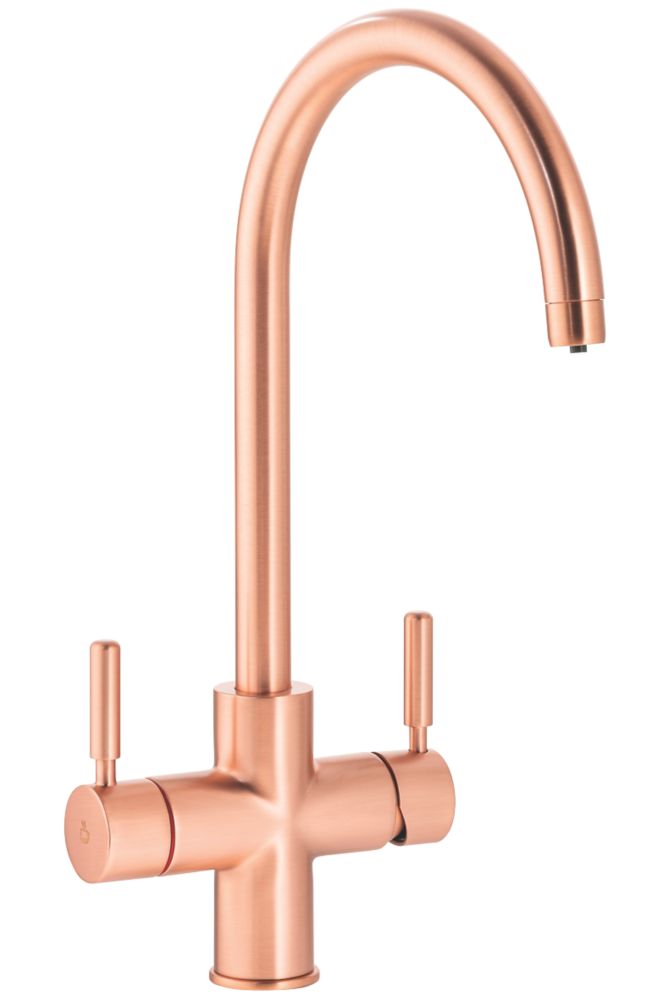 Image of 3 in 1 Steaming Hot Water Tap Copper 