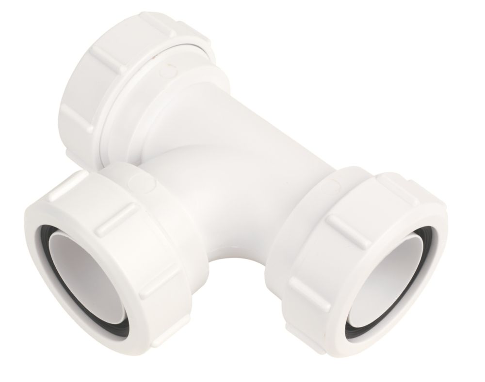 Image of McAlpine V1M Swept Tee White 40mm 