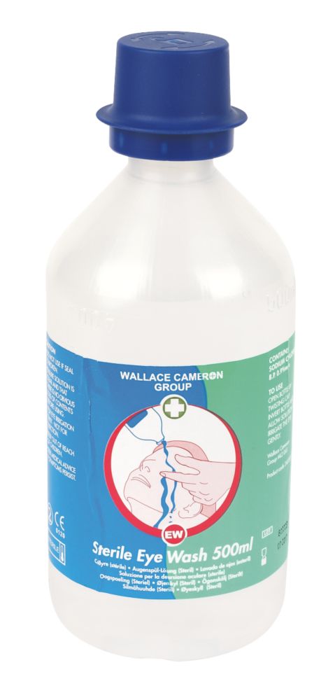 Image of Wallace Cameron Astroplast Sterile Eyewash Kit Refill 500ml 