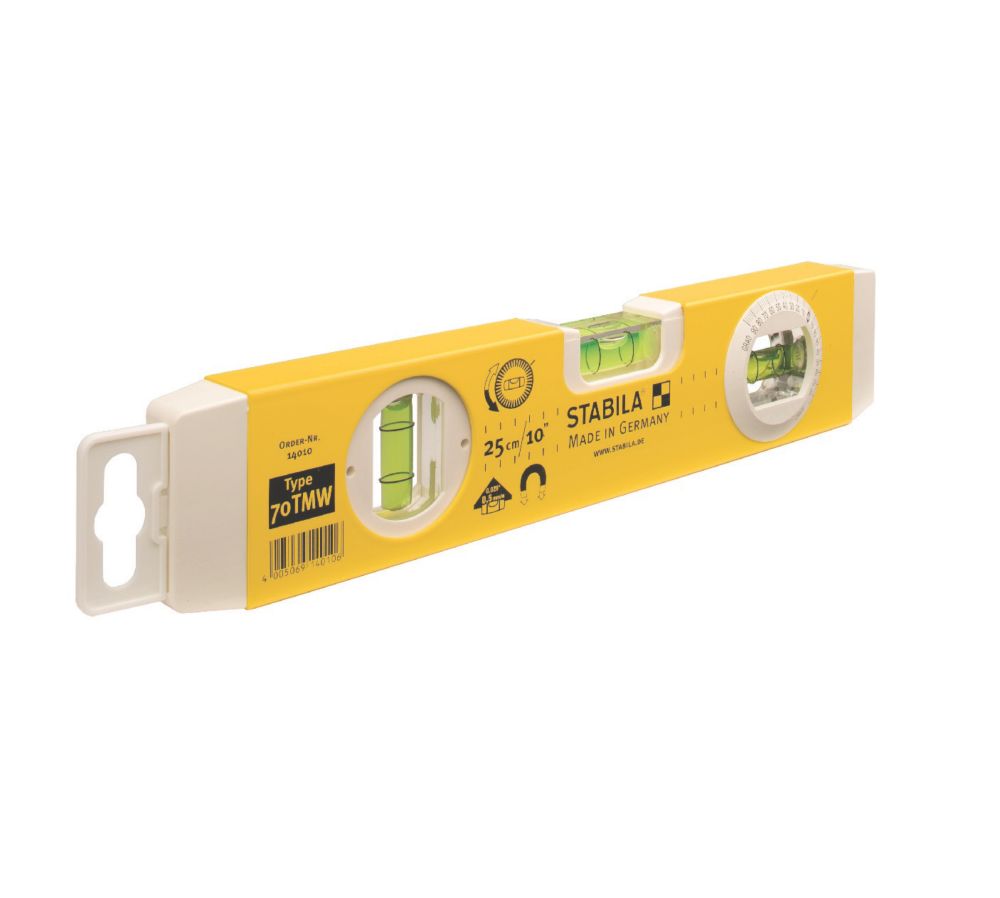 Image of Stabila 70TMW Magnetic Torpedo Level 10" 