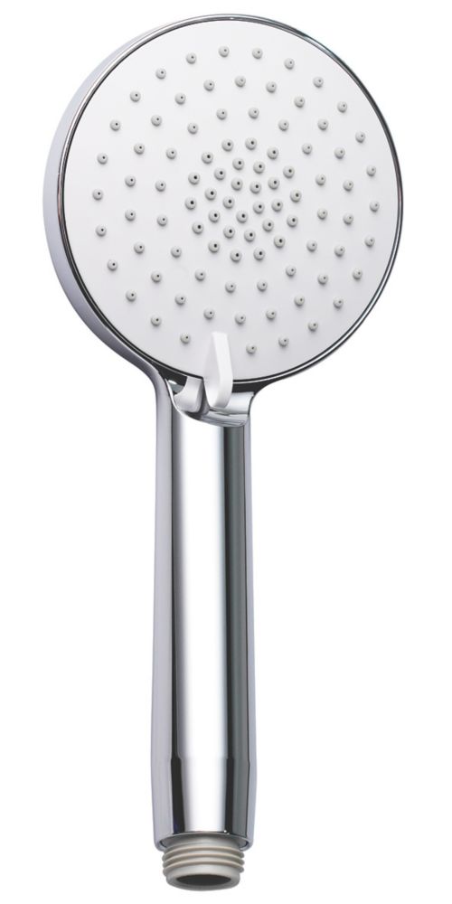 Image of Swirl Hand Shower Chrome / White 100mm x 232mm 