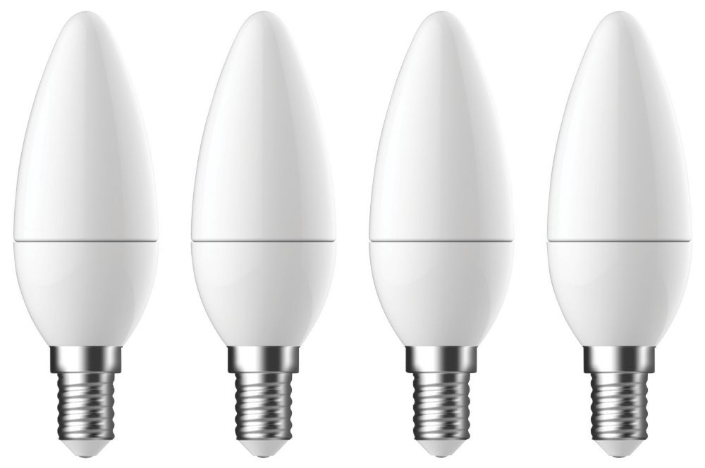 Image of LAP SES Candle LED Light Bulb 250lm 2.2W 4 Pack 