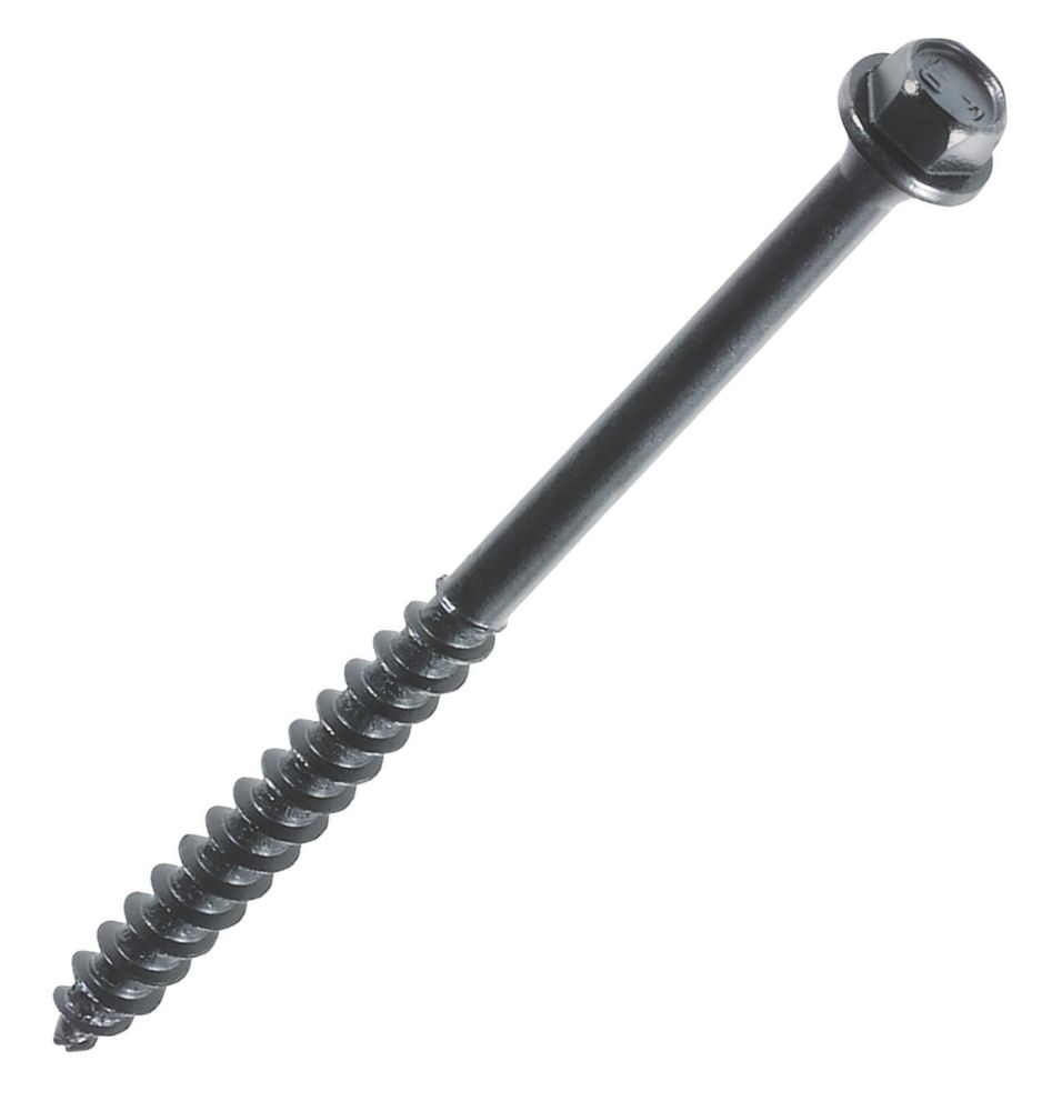 Image of FastenMaster TimberLok Hex Double-Countersunk Self-Drilling Structural Timber Screws 6.3mm x 100mm 250 Pack 