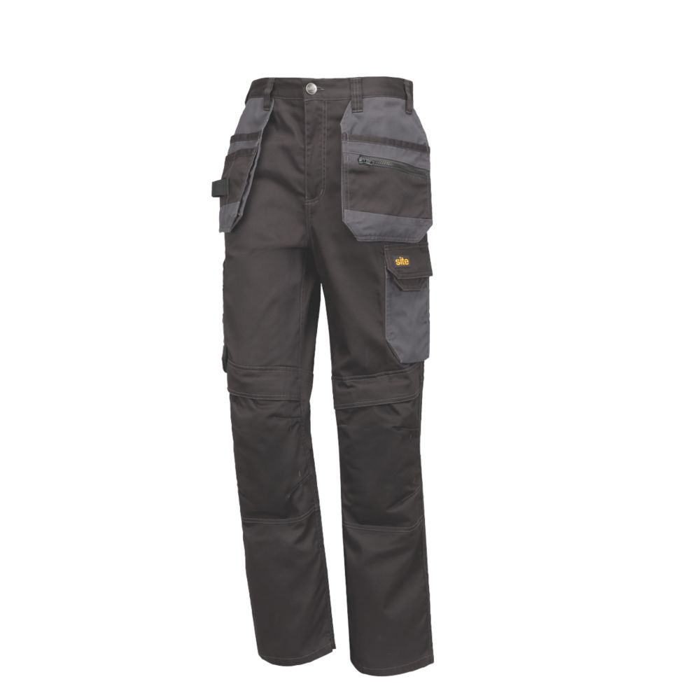 Image of Site Coppell Holster Pocket Trousers Black / Grey 40" W 32" L 