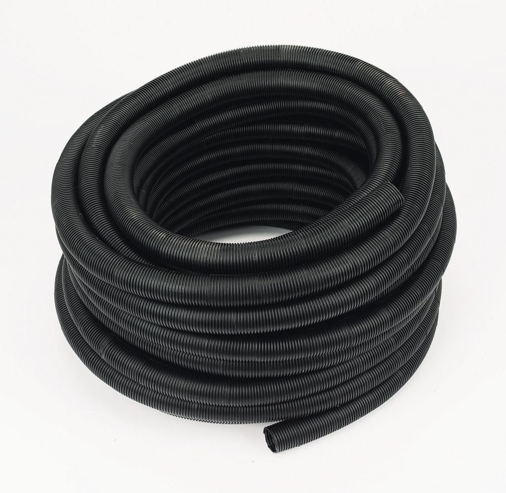 Image of JG Speedfit 22blk con-25c Conduit Pipe 22mm x 25m Black 