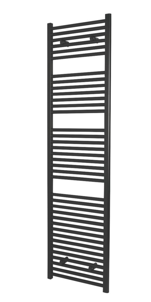 Image of Towelrads Pisa Premium Towel Radiator 1800mm x 500mm Black 2965BTU 