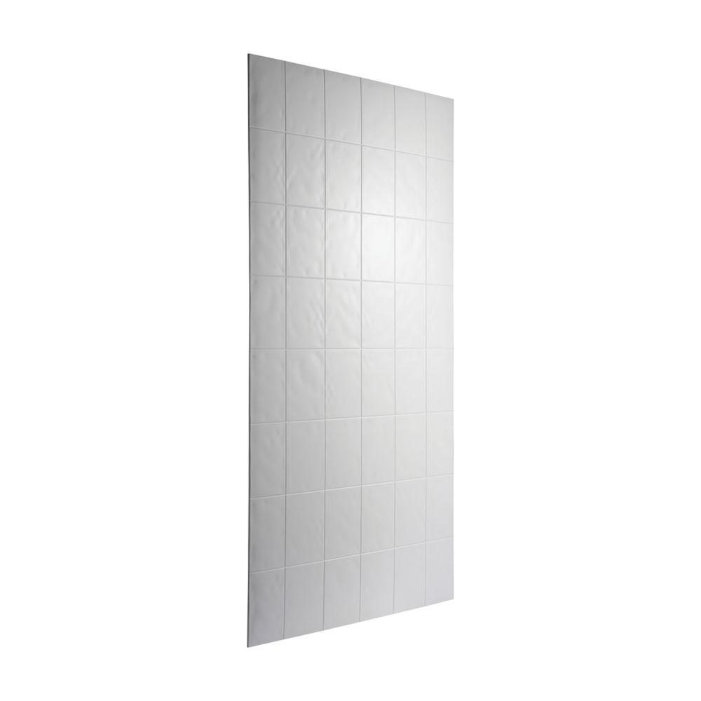 Image of Mira Flight Shower Wall Panel White 1175mm x 2010mm x 6mm 