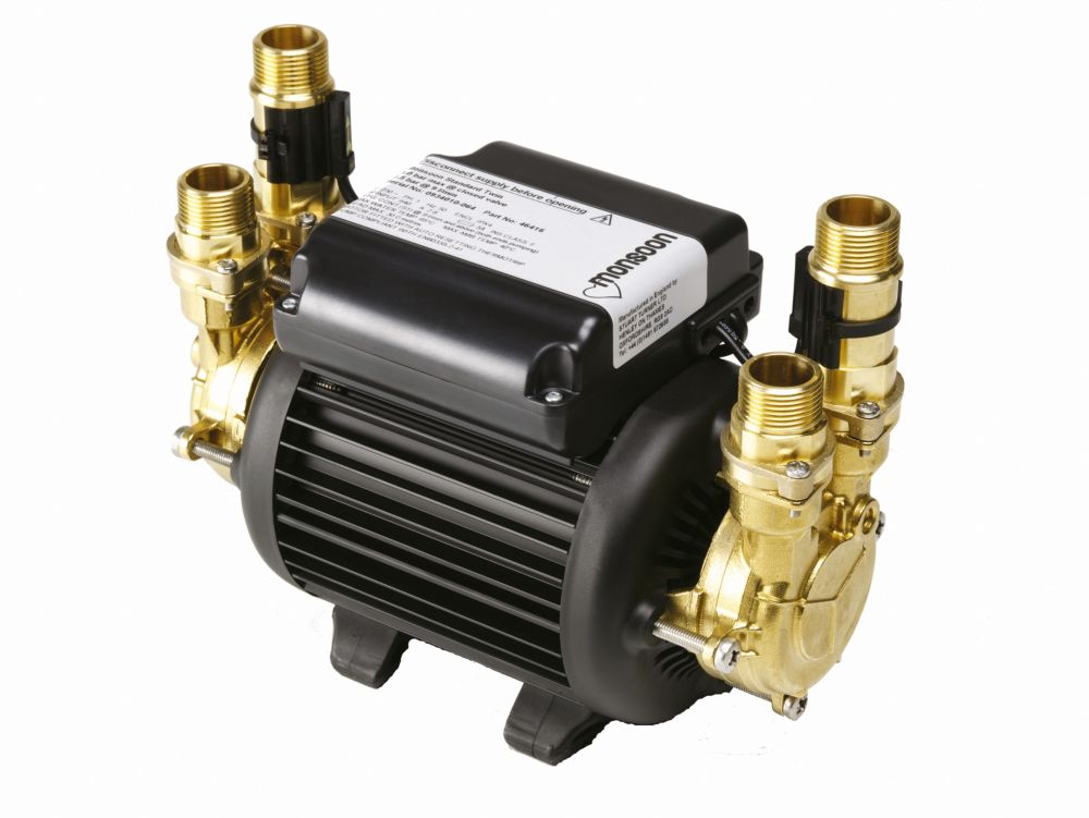 Image of Stuart Turner Monsoon Standard Regenerative Twin Shower Pump 3.0bar 
