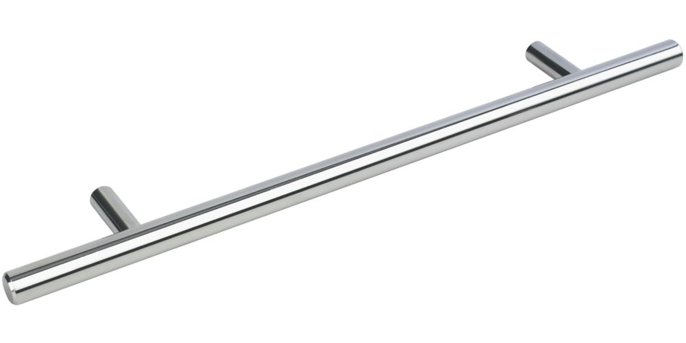 Image of Smith & Locke T Bar Pull Handle Polished Chrome 160mm 