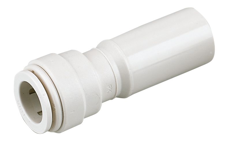 Image of JG Speedfit Plastic Push-Fit Stem Coupler F 22mm x M 28mm 