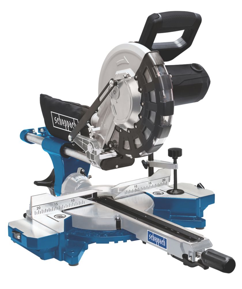 Image of Scheppach HM254 255mm Electric Single-Bevel Sliding Mitre Saw 230V 