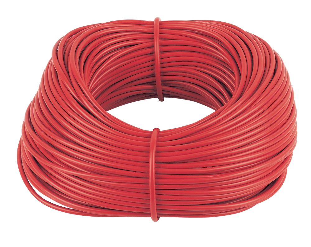 Image of Red Sleeving 4mm x 100m 