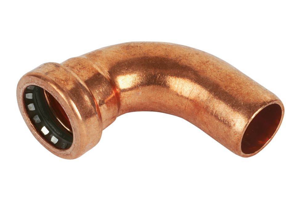 Image of Tectite Sprint Copper Push-Fit Equal 90Â° Street Elbow 22mm 