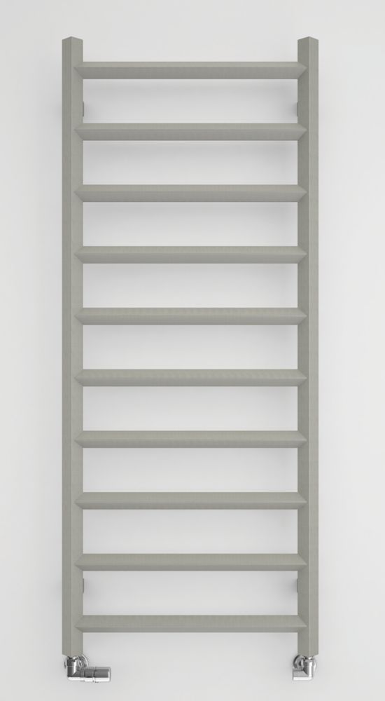 Image of Terma Crystal Designer Towel Warmer 1200mm x 500mm Taupe 1365BTU 