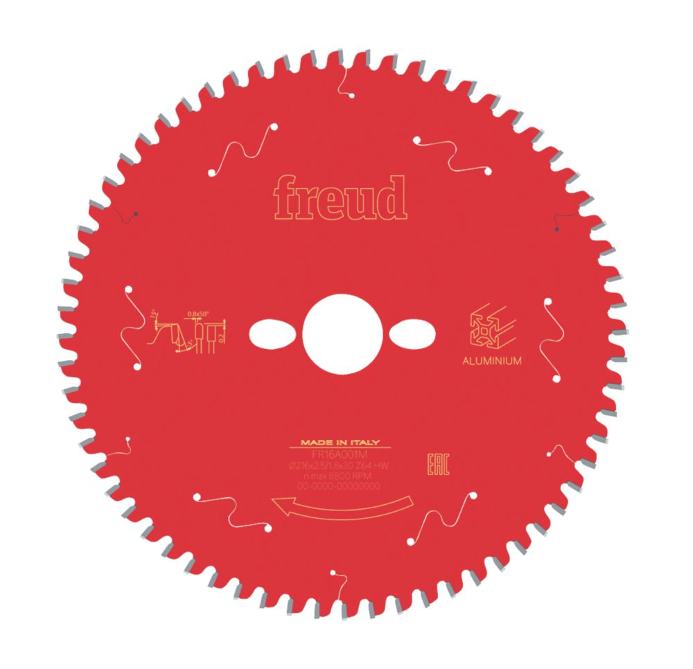 Image of Freud Metal/Plastic Mitre Saw Blade 216mm x 30mm 64T 