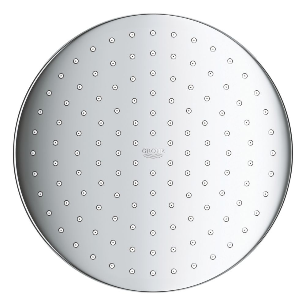 Image of Grohe Vitalio Start 250 Round Adjustable Shower Head Chrome 250mm 