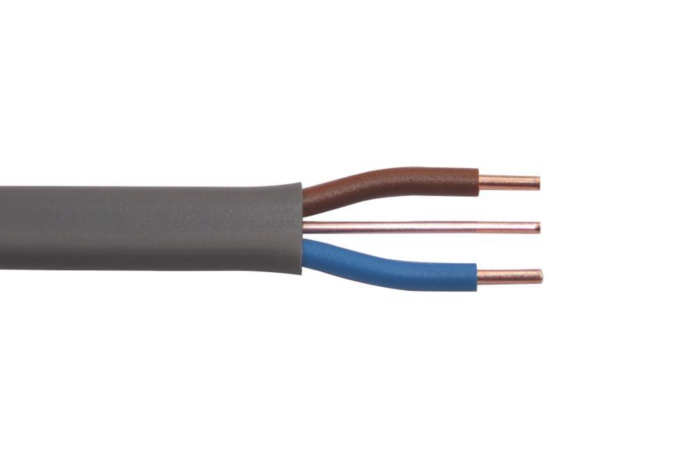 Image of Prysmian 6242Y Grey 1mmÂ² Twin & Earth Cable 10m Coil 