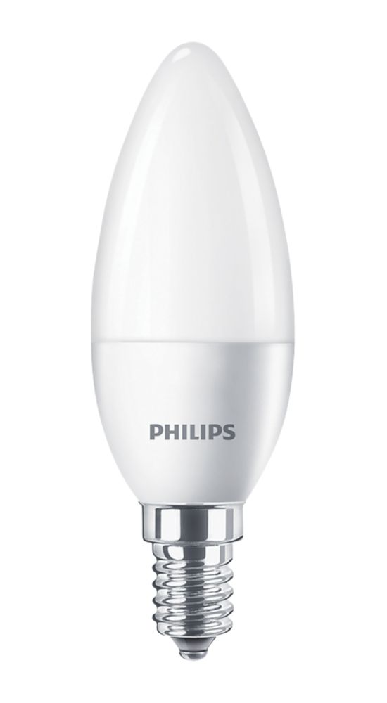 Image of Philips ES Candle LED Light Bulb 470lm 5.5W 