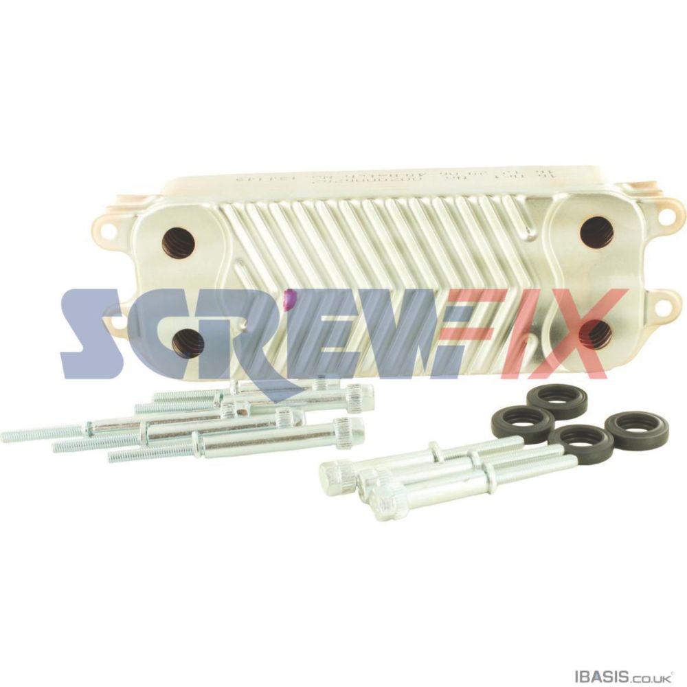 Image of Glow-Worm 0020014402 16-Plate DHW Heat Exchanger 