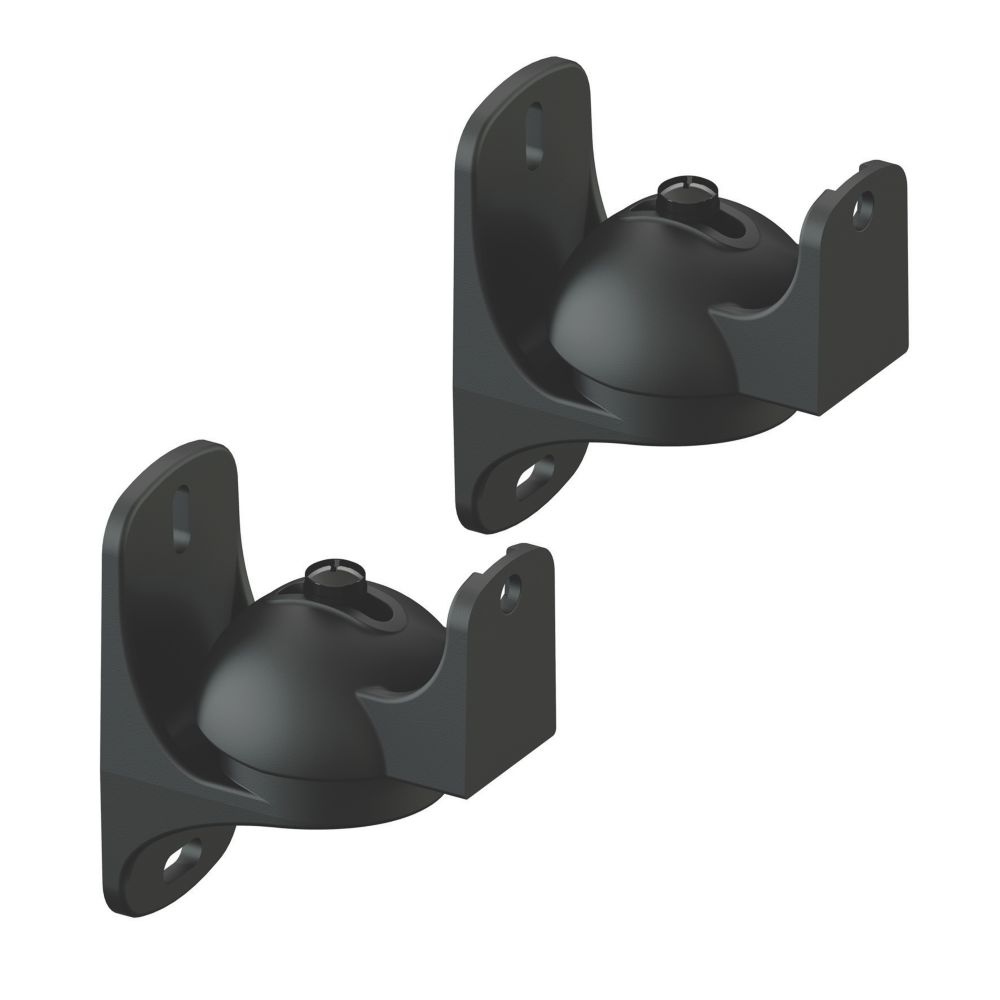 Image of AVF Universal Speaker Bracket Small Black 2 Pack 