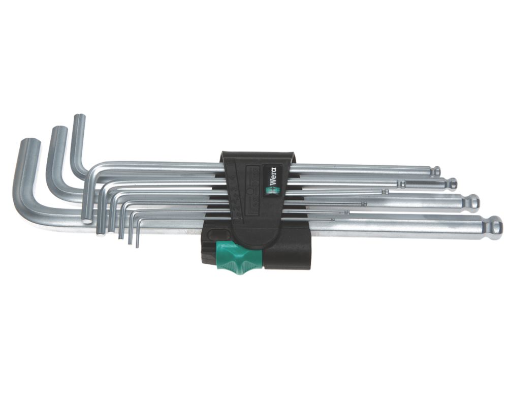Image of Wera L-Keys Metric Hex-Plus Set 9 Piece Set 