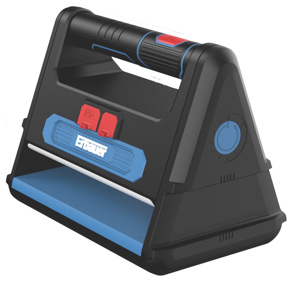 Image of Erbauer Rechargeable LED Work Light with Power Bank 4000lm 