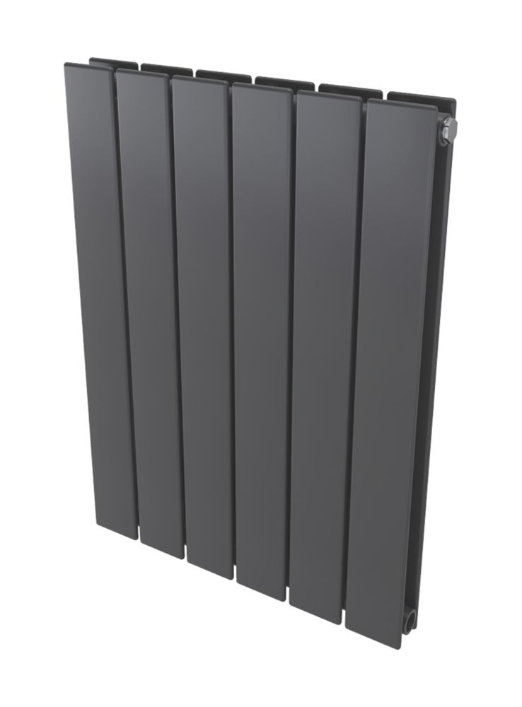 Image of Ximax Oceanus Designer Radiator 600mm x 445mm Anthracite 1464BTU 