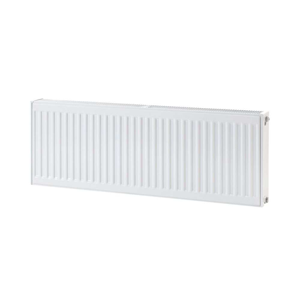 Image of Flomasta Type 22 Double-Panel Double Convector Radiator 400mm x 1200mm White 4987BTU 