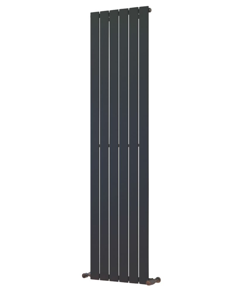 Image of Ximax Oceanus Horizontal or Vertical Designer Radiator 1800mm x 445mm Anthracite 