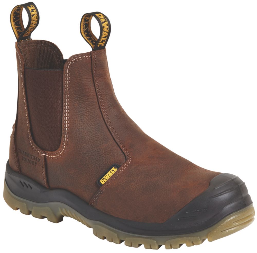 Image of DeWalt Nitrogen Safety Dealer Boots Brown Size 12 