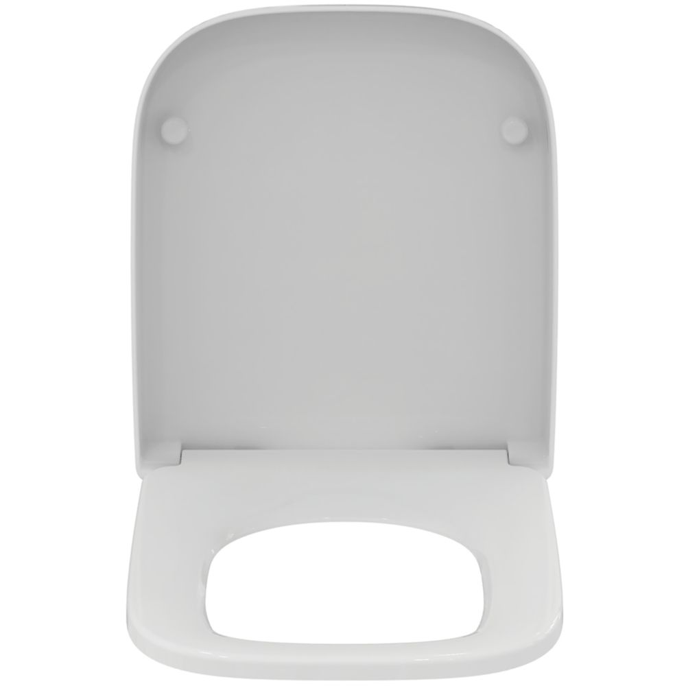 Image of Ideal Standard i.life S Soft-Close with Quick-Release Toilet Seat & Cover Duraplast White 