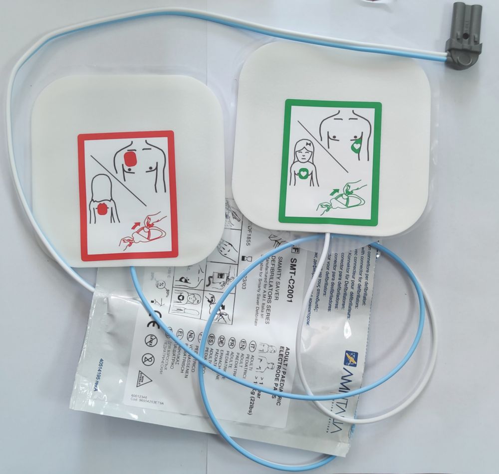 Image of Wallace Cameron Smarty Saver Adults & Children Defibrillator Pads 2 Pack 