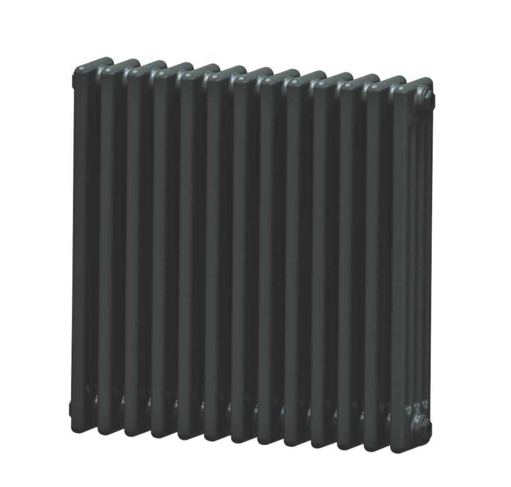 Image of Acova Classic 4 Column Radiator 600mm x 628mm Volcanic 3540BTU 