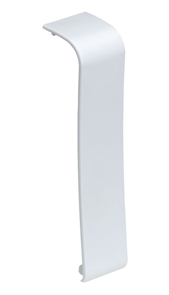 Image of Tower Mini Trunking Skirting Coupler 25mm x 100mm 2 Pack 