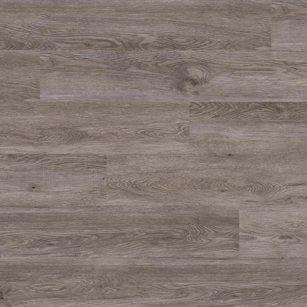 Image of Kraus Grasmere Grey Wood-Effect Vinyl Flooring 2.2mÂ² 