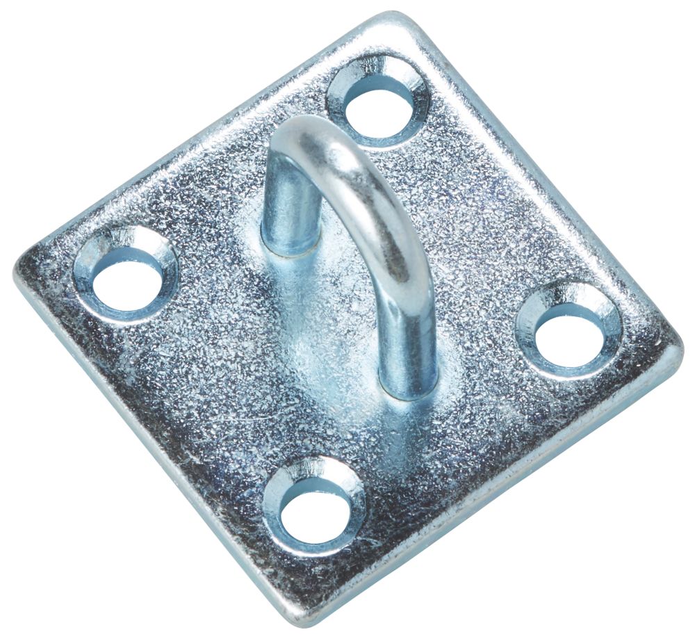 Image of Diall Staple on Plate 50mm x 50mm 