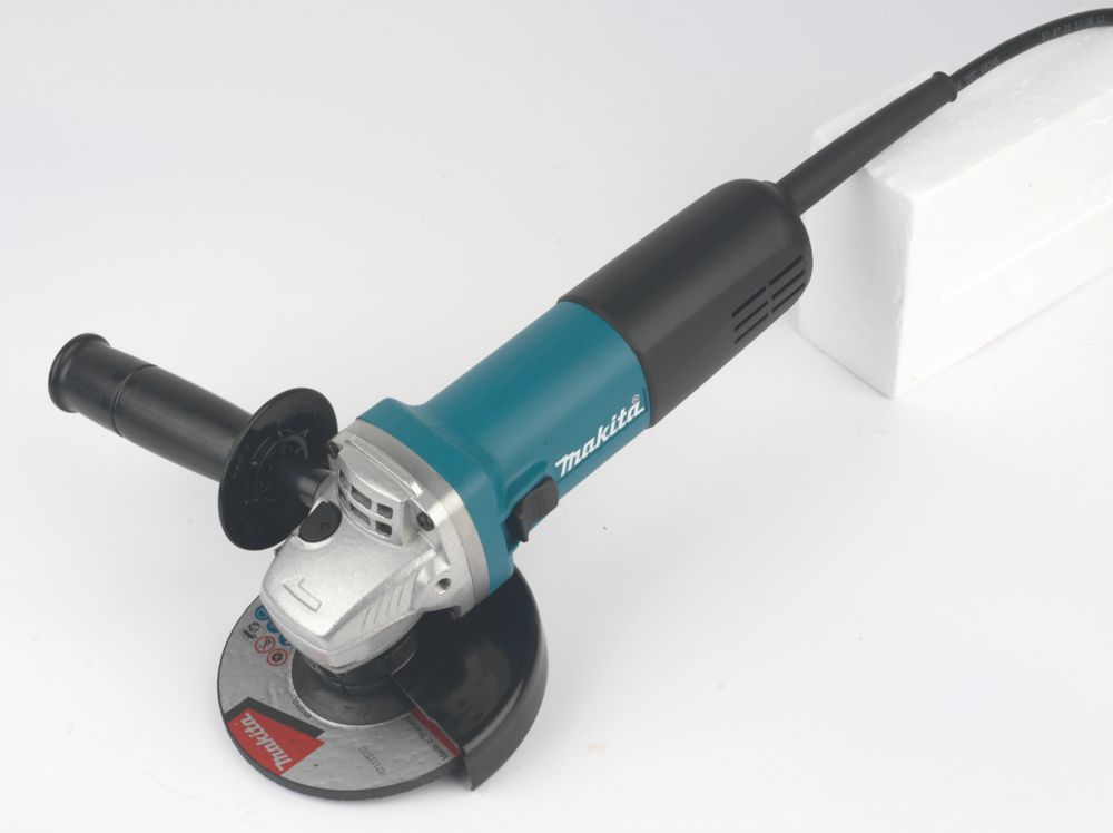 Image of Makita 9558NBR/2 840W 5" Electric 125mm Angle Grinder 240V 