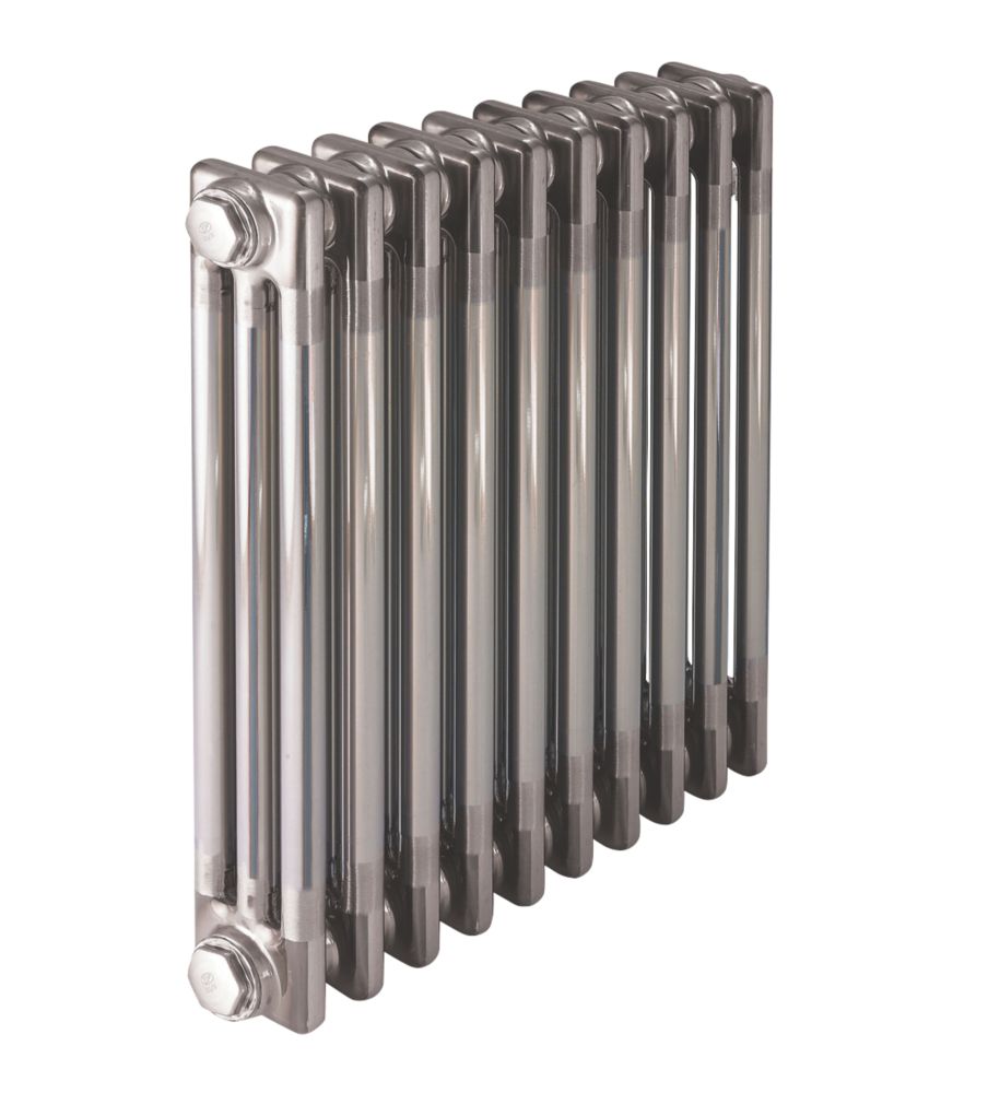 Image of Acova 3 Column Designer Radiator 600mm x 812mm Raw Metal 3532BTU 