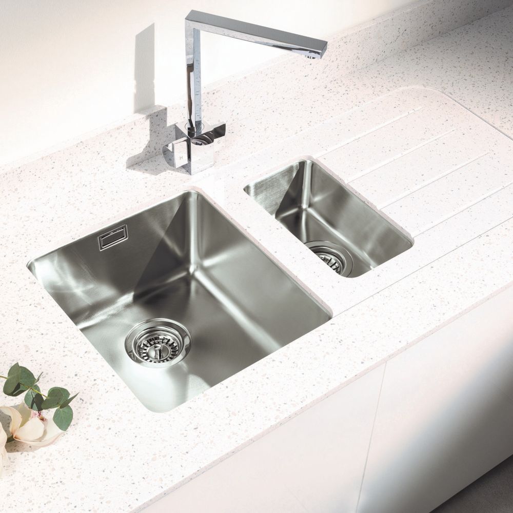 Image of Metis Ice Sink Module with 1.5 Bowl Stainless Steel Sink 3050mm x 620mm x 15mm 